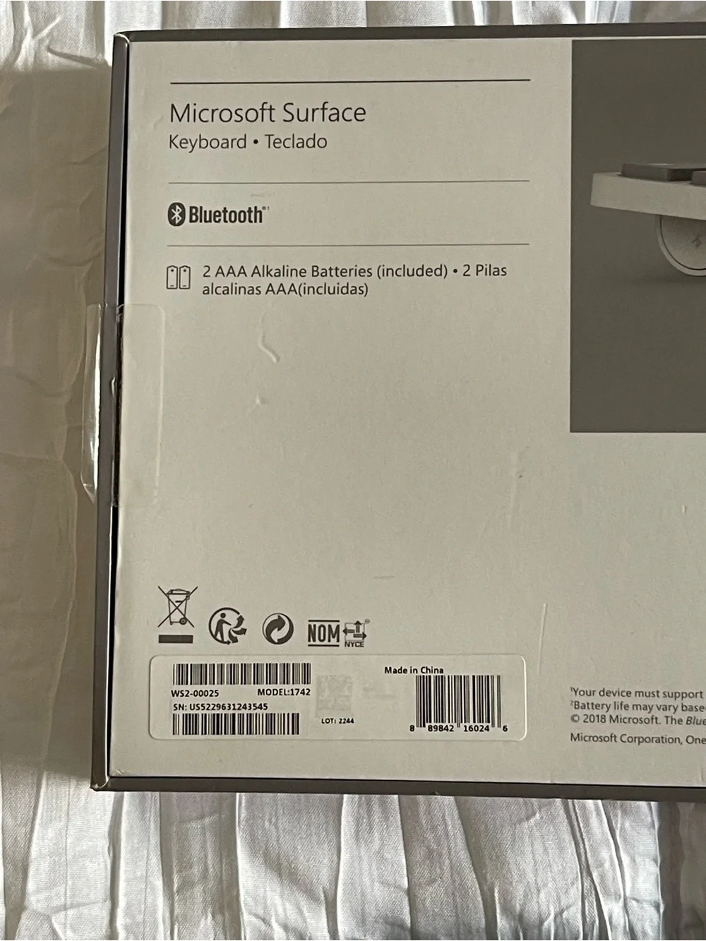 Microsoft Surface Wireless Keyboard